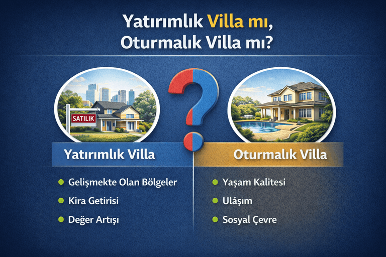 Yatırımlık Villa mı, Oturmalık Villa mı?