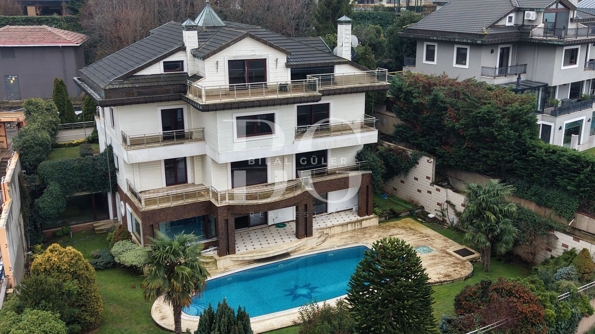 ACARKENT’TE ASANSÖRLÜ,ÇELİK ÇATILI, MUHTEŞEM MANZARALI B VİLLA 1