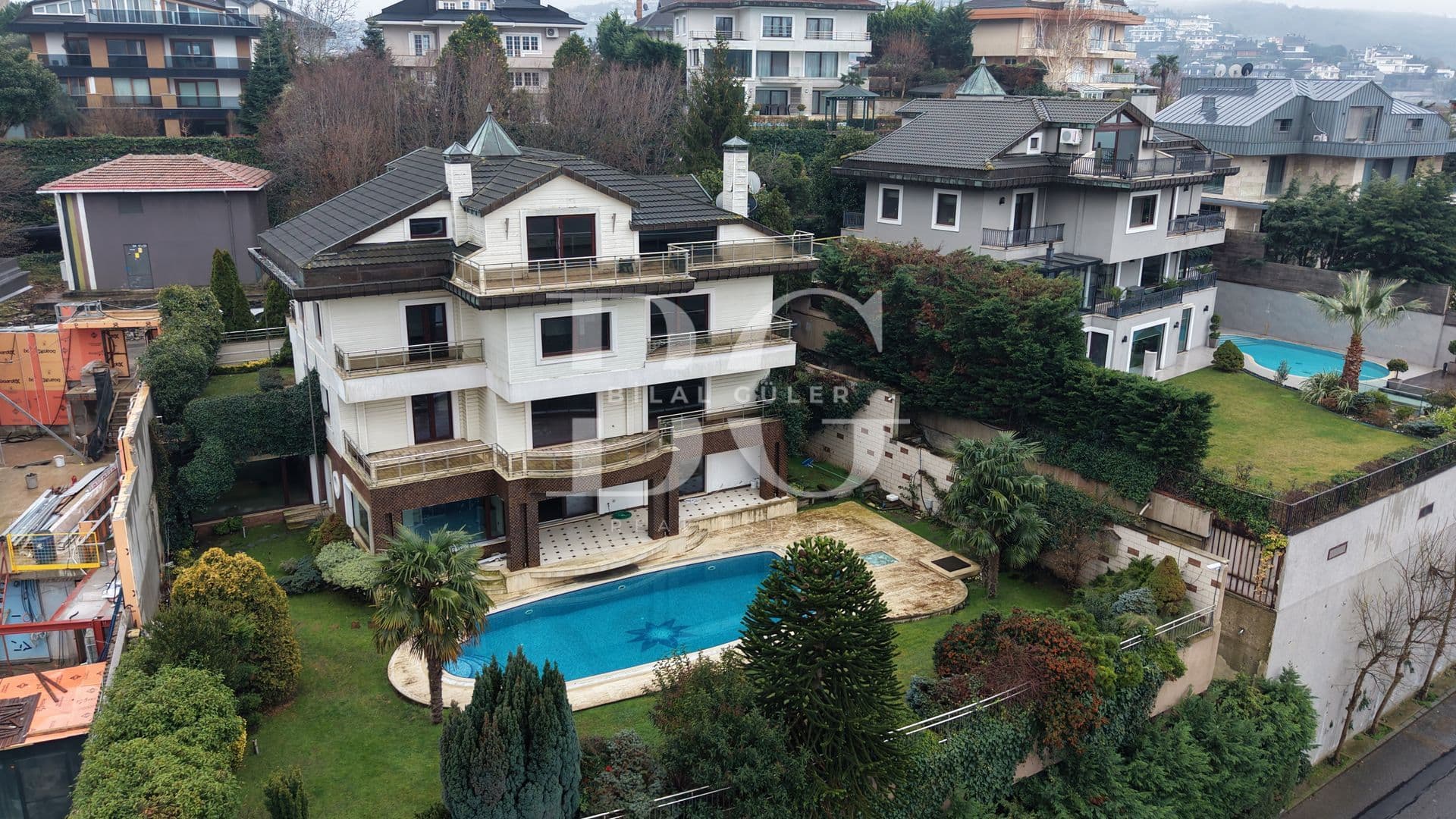 ACARKENT’TE ASANSÖRLÜ,ÇELİK ÇATILI, MUHTEŞEM MANZARALI B VİLLA 3