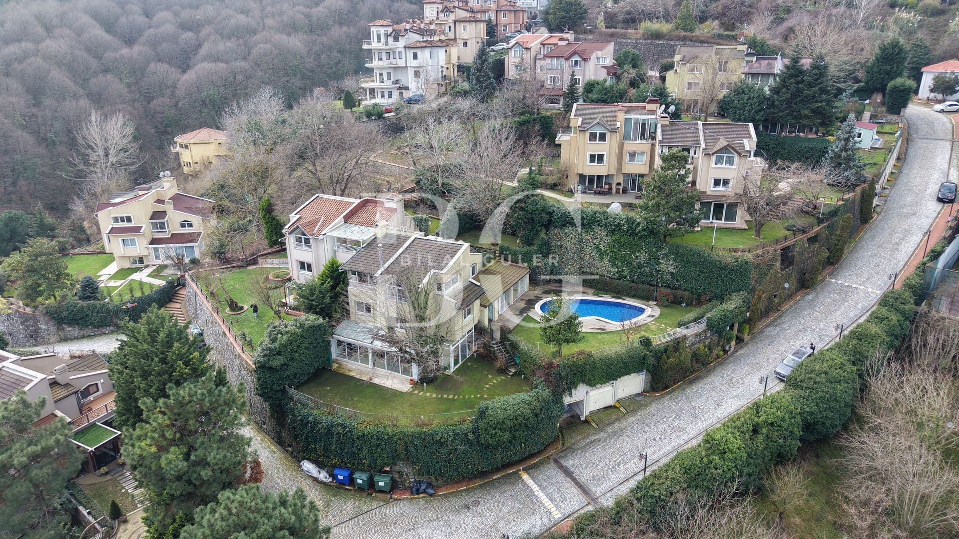 DOĞA VE IHLAMUR AĞAÇLARI İÇİNDE HAVUZLU VİLLA... 2