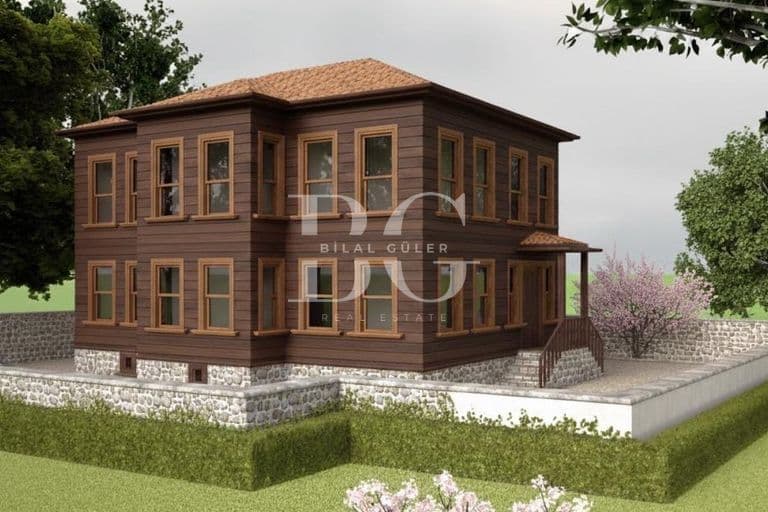 Beylerbeyinde Ruhsatı Hazır Köşk Projesi | 380 m² Bahçeli 3